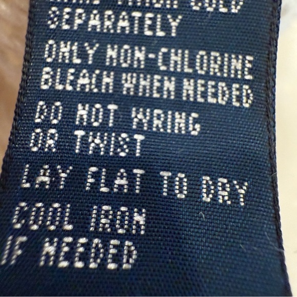 Ralph Lauren Women’s Open Knit LINEN Sweater Crew Neck Long Sleeve Sz S - Picture 11 of 13